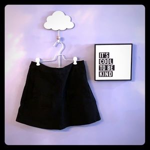 🌹 Maeve Anthropologie black mini skirt nwot 14